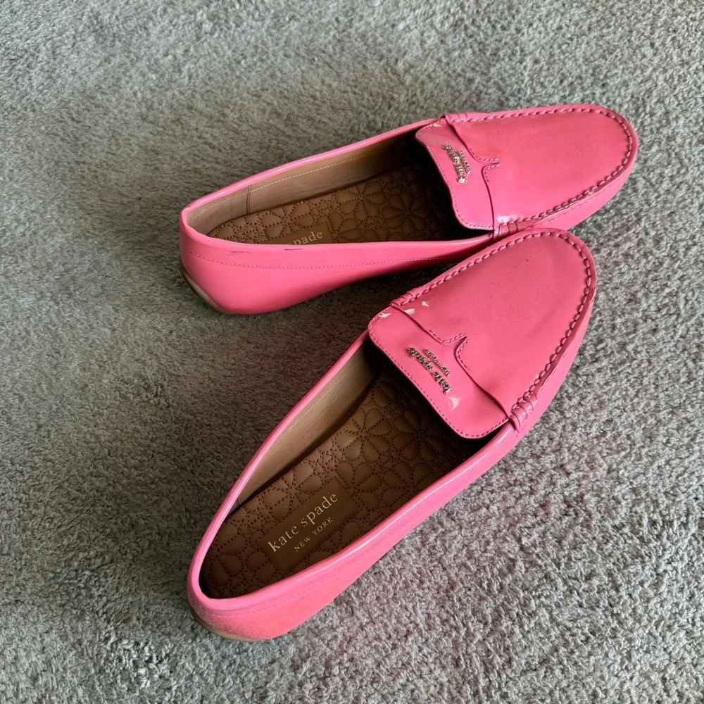 Kate Spade Vibrant Pink Flats - Picture 6 of 13